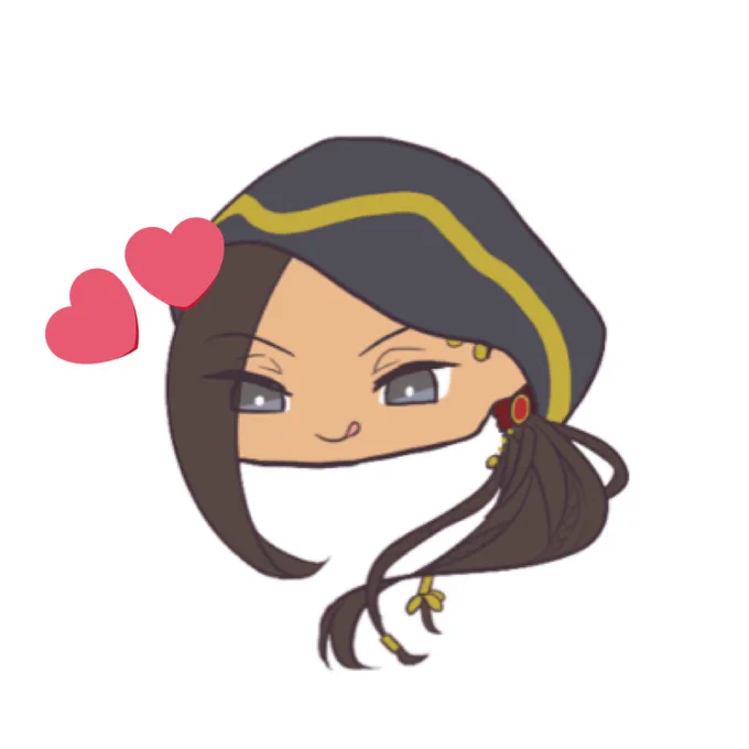# 新しいプロフィール画像 ジャミ誕なのでオバブロ衣装も来るので今月はこれでいきます