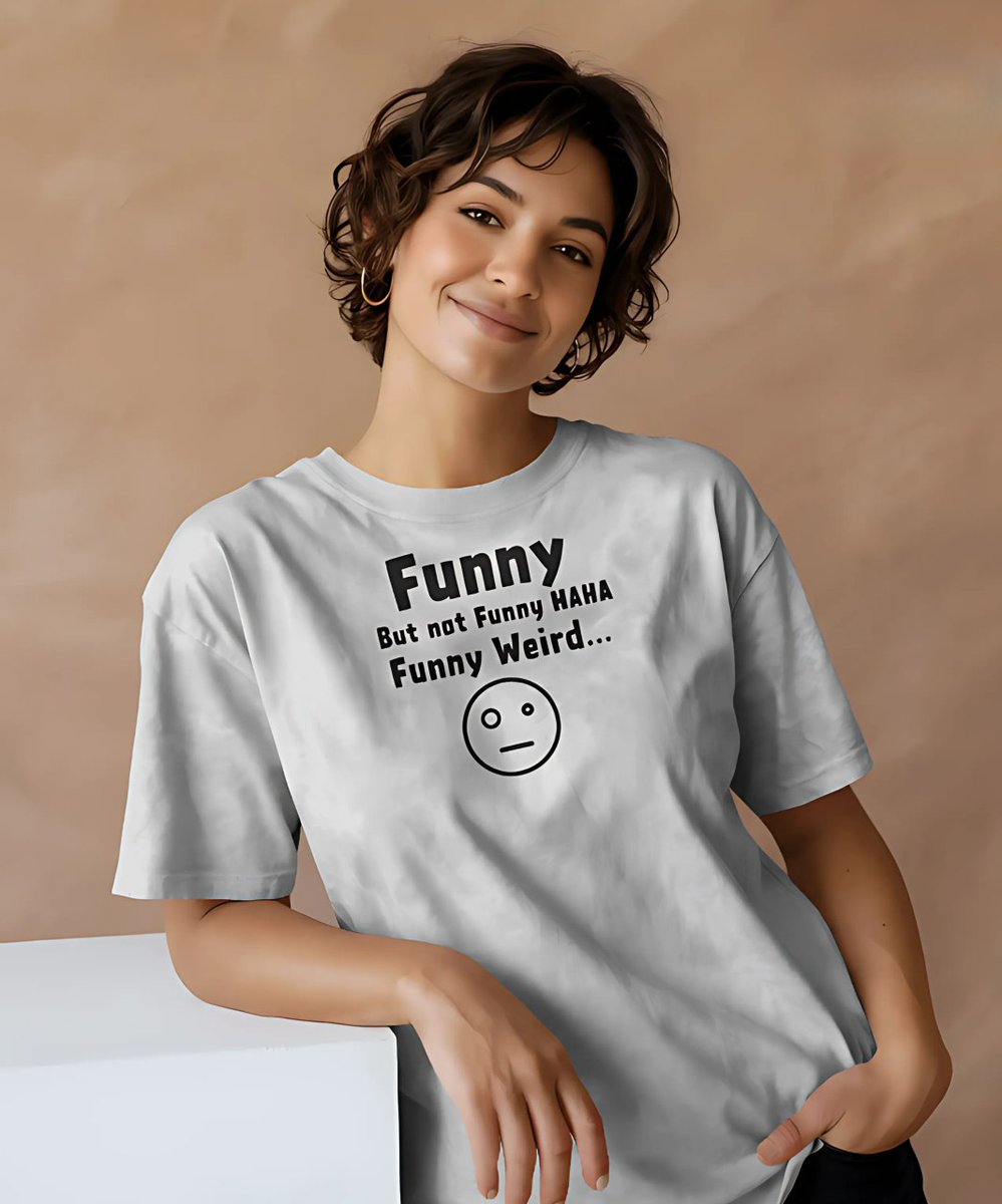 wm_tshirt's tweet image. 😂 &quot;Funny… but not funny haha… funny weird.&quot;
Perfect for sarcasm lovers &amp;amp; those who get the joke.
👉 Grab yours now on TeePublic!

🔗 teepublic.com/t-shirt/801586…

#funny #sarcasm #weirdhumor #introvert #funnyquote #ironic #funnyshirt #FunnyTshirt #wmstore #IroniaON
#HappyNamJoonDay