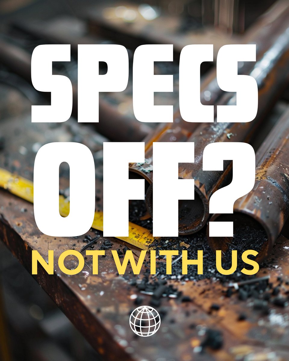 IntlPipe's tweet image. You can’t afford mistakes this expensive. 
Our in-house team cuts, bevels, threads, and rolls to your exact specs, ready for install.
Hit the call button in our bio or email info@internationalpipe.com to get your next job done right.

#FabricationMatters #PipeProcessing