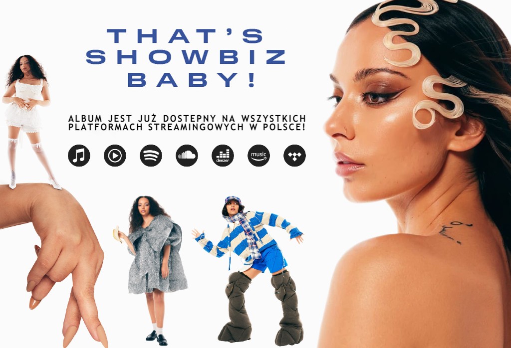 Debiutancki solowy album JADE "THAT’S SHOWBIZ BABY!" jest już dostępny na wszystkich platformach streamingowych w Polsce! 💙 #ThatsShowbizBaby 

📎: jade.me/thatsshowbizba…