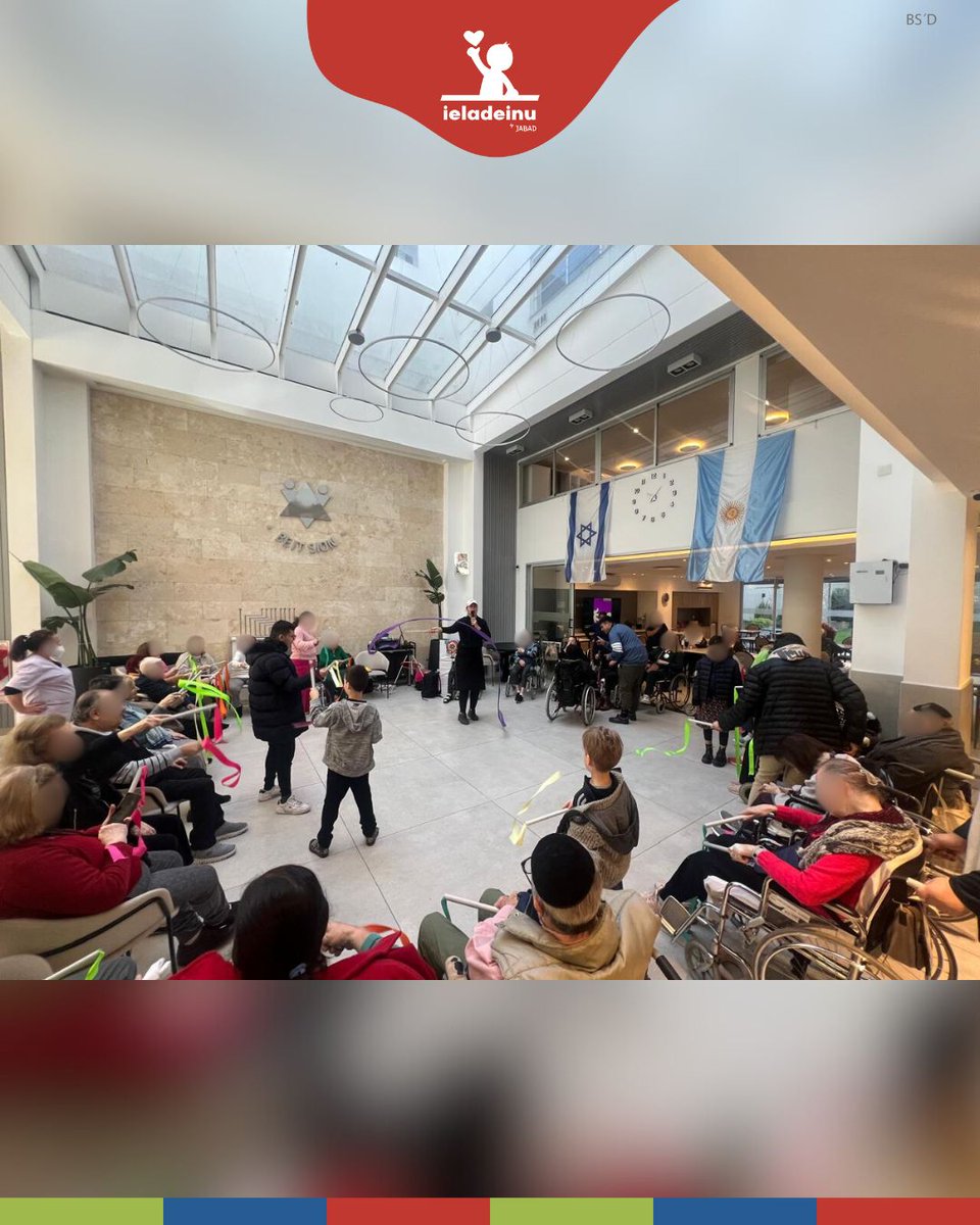 Entre risas, actividades y abrazos, los chicos y chicas compartieron una mañana inolvidable con los adultos mayores del Hogar Beit Sion 🫶

¡Agradecemos de ❤️ al grupo de voluntarias que estuvo presente desde temprano para que todo fuera espectacular!