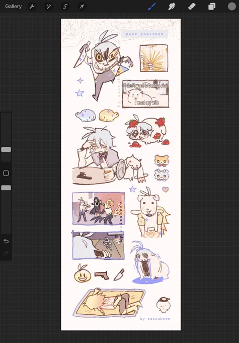 I drew more #phainon stickers 😭😭
#HonkaiStarRail #hsrcreators 