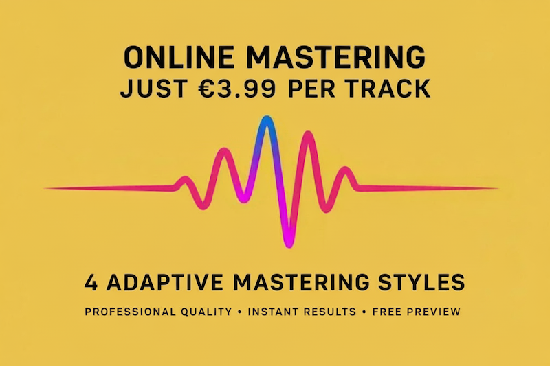 Hornetplugins's tweet image. NEW: HoRNet Online Mastering

Professional mastering for €3.99/track - minutes, not weeks.

4 adaptive styles that auto-optimize YOUR track 
Free previews + pro stats
Instant download

HoRNet plugin owners: first master FREE!

Try it: hornetplugins.com/mastering-onli…

#AudioMastering