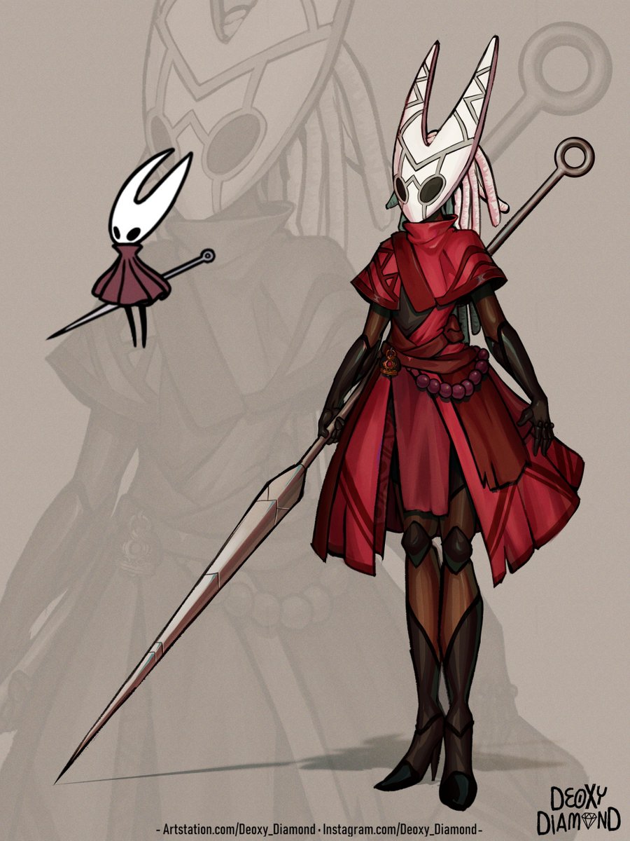 Deoxy_Diamond's tweet photo. My version of Hornet
#silksong #hollowknight https://t.co/L1Tf35lIiA