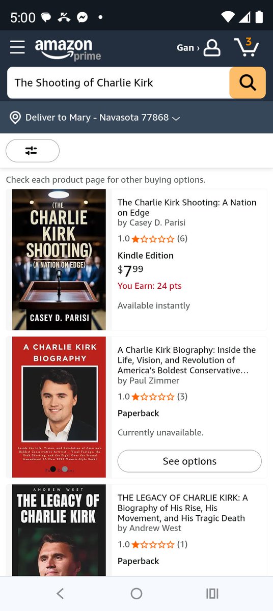 From Amazon. How? Just happened.