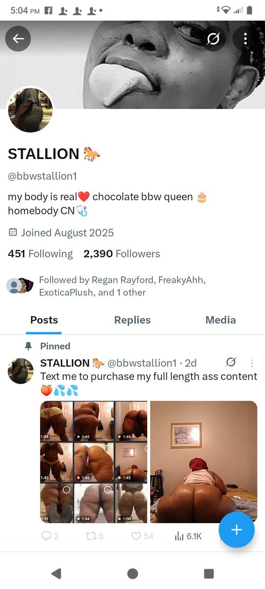 Since I'm blocked from this fake account let them know that I've reported them and summited my ID and everything this shit has got to stop 🤬 this is not me and y'all be a fool to think it was