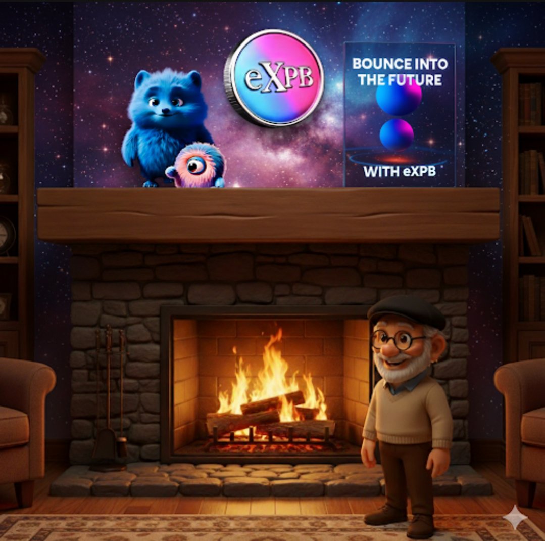 Grampa1950's tweet photo. Bouncing into the future with eXPB! ✨ #eXPB bouncy balls are a symbol of the cosmic possibilities and an innovative vision @OFiDCrypt  Join our journey to the stars! 🚀 @Giddys_CA https://t.co/XimANiIZbm