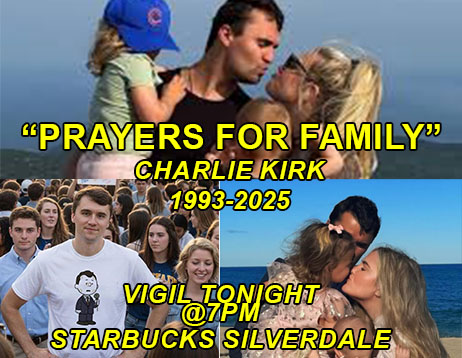coughlinb's tweet photo. Honouring Charlie Kirk — Tonight 7:00 PM | Starbucks Silverdale
We lost a major voice for freedom. Whether you agreed or disagreed with him, Charlie Kirk stood up and spoke out—and he knew the risks. Tonight we’ll meet at Starbucks Silverdale at 7:00 PM to honour his life, share hugs, and renew our commitment to free speech for everyone.
Bring a friend. Be kind. No politics—just respect, remembrance, and resolve.
📷 If you can, bring a small flower.