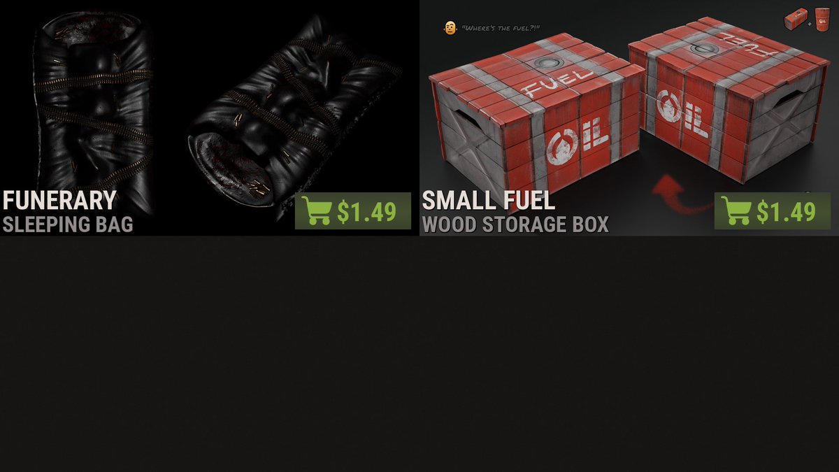 RustItemStore's tweet image. 🚨 NEW ITEM STORE 🚨
store.steampowered.com/itemstore/2524…

#rust #playrust #rustskins #rustworkshop