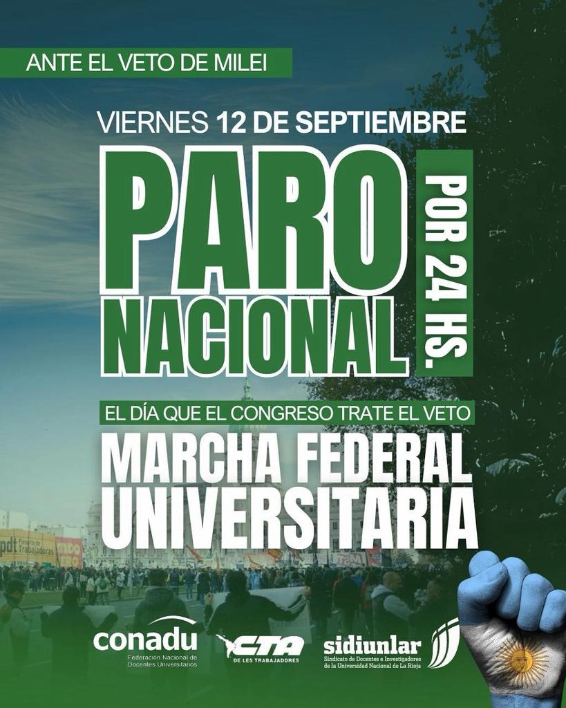TODOS SOMOS UNIVERSIDAD PUBLICA POR ESO MARCHAMOS🇦🇷🇦🇷🇦🇷 #GOBIERNONACIONALDESTRUYE