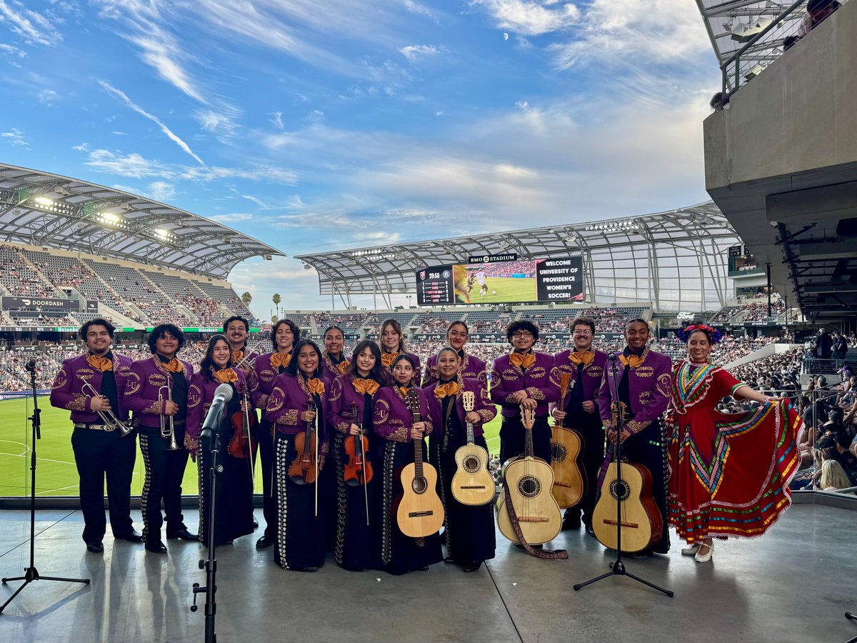 Cal Lutheran’s Mariachi Ensemble performed during halftime at Angel City FC’s match on Sept. 1. You can watch the full performance on our YouTube channel
youtu.be/yyiavVif2uA