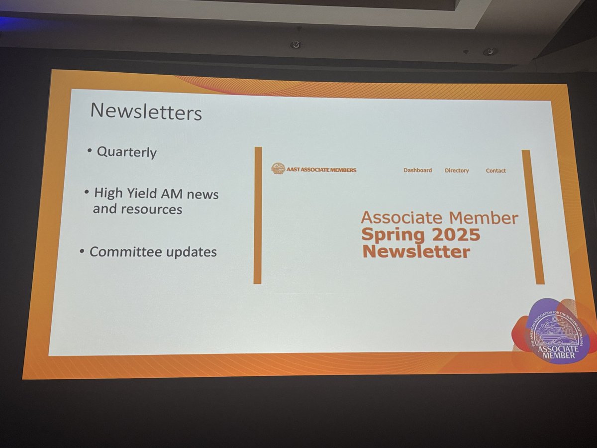 Lots of growth coming from the <a href="/traumadoctorsam/">AAST Associate Members</a> Communications Committee - from social media to specialized WhatsApp groups to a newly minted website and newsletters! #AAST2025