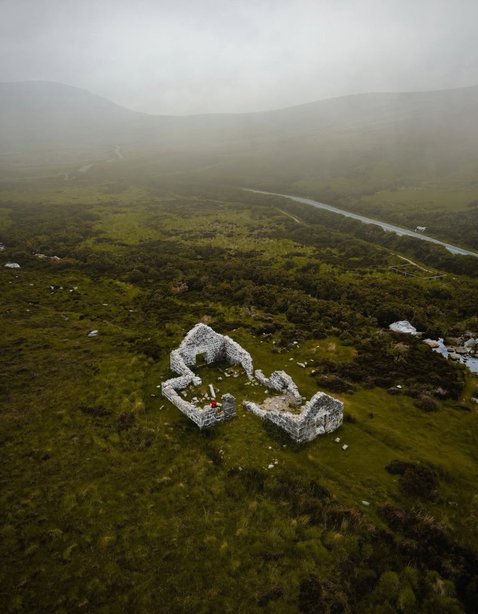 itanyasurya's tweet photo. Somewhere in the mist between past and present, I find pieces of myself, weathered, grounded, and still standing. Not everything needs rebuilding. Some ruins are meant to be remembered, not restored.

#ireland #wicklow #wicklowmountains https://t.co/khAakp6FEq