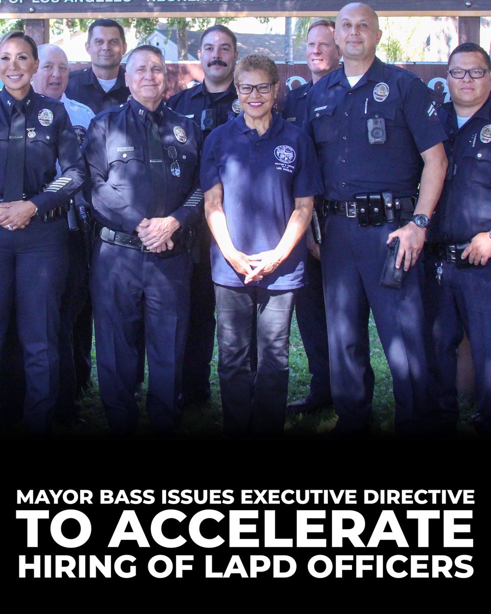 Mayor Karen Bass tweet media