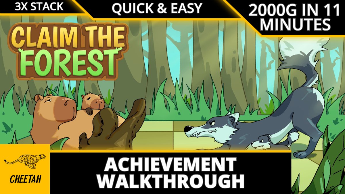🚨 New Upload 🚨

Claim the Forest - Achievement Walkthrough (2000G IN 11 MINUTES) EASY 6000G STACK

Check it out here ⬇️
youtu.be/FkDFFE7SYJU