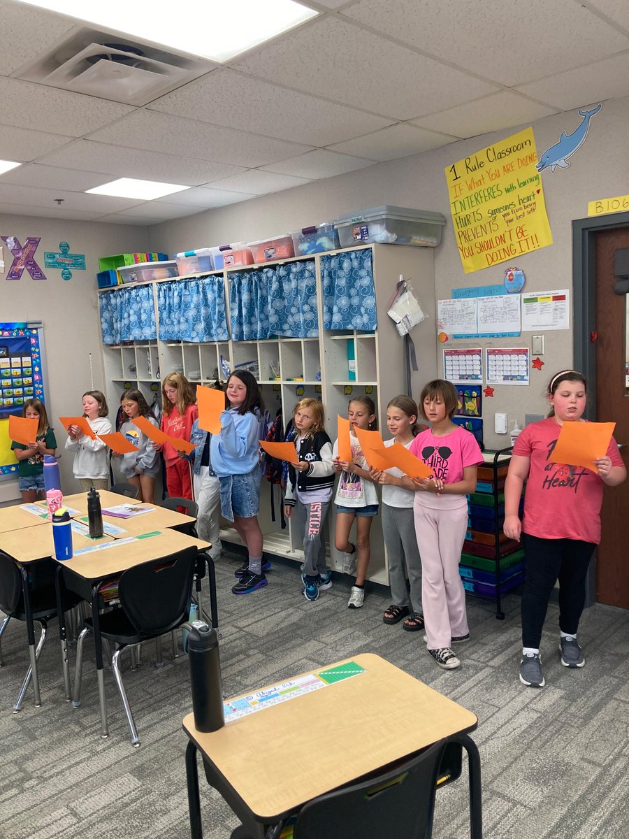 🎶 Ms. Turner’s students have been quite musical this week! 🎶
To help remember when to round up or down, they sang songs about rounding to the nearest ten and the nearest hundred. By Friday’s Rounding Quiz, the singing stopped, but the learning stuck!

#WatchSunmanDearborn