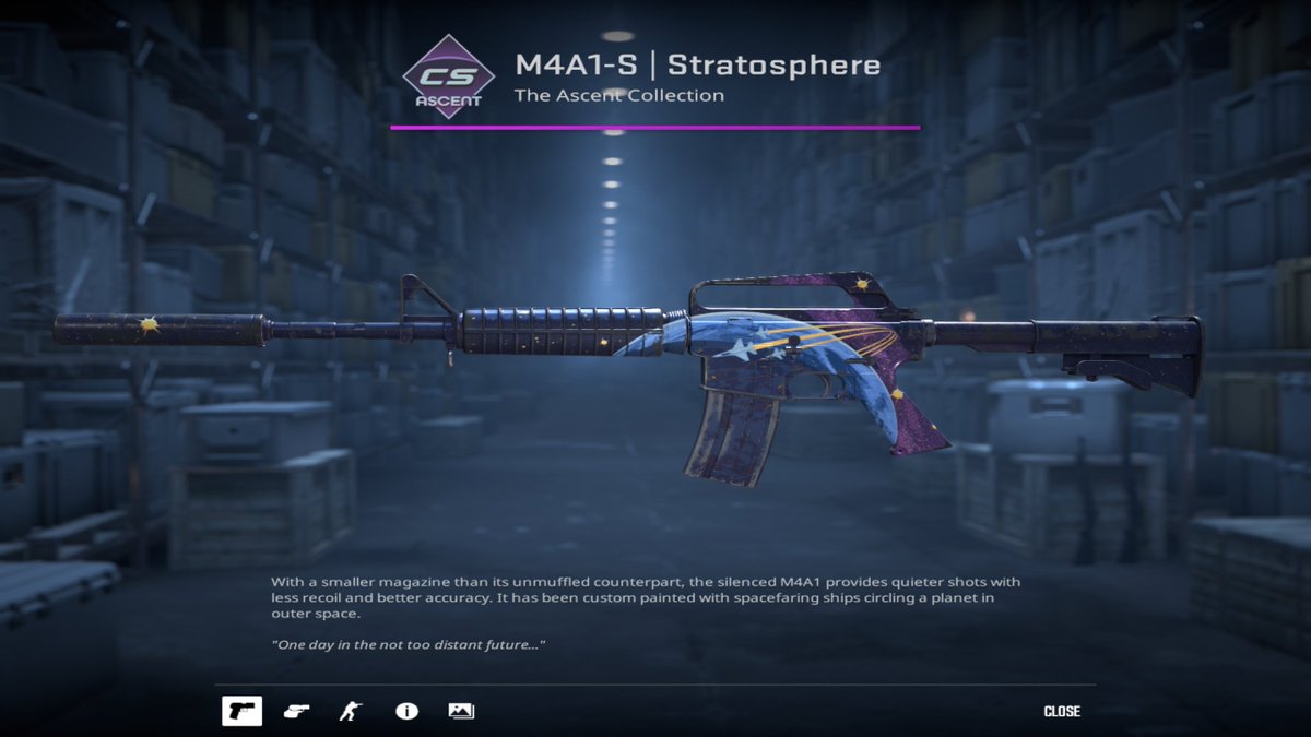 yosoykush's tweet photo. 😀M4A1-S Stratosphere Giveaway
😀Follow me
😀Like+Retweet
😀Rolling on stream tonight, more entries on stream https://t.co/PAktWelKSz