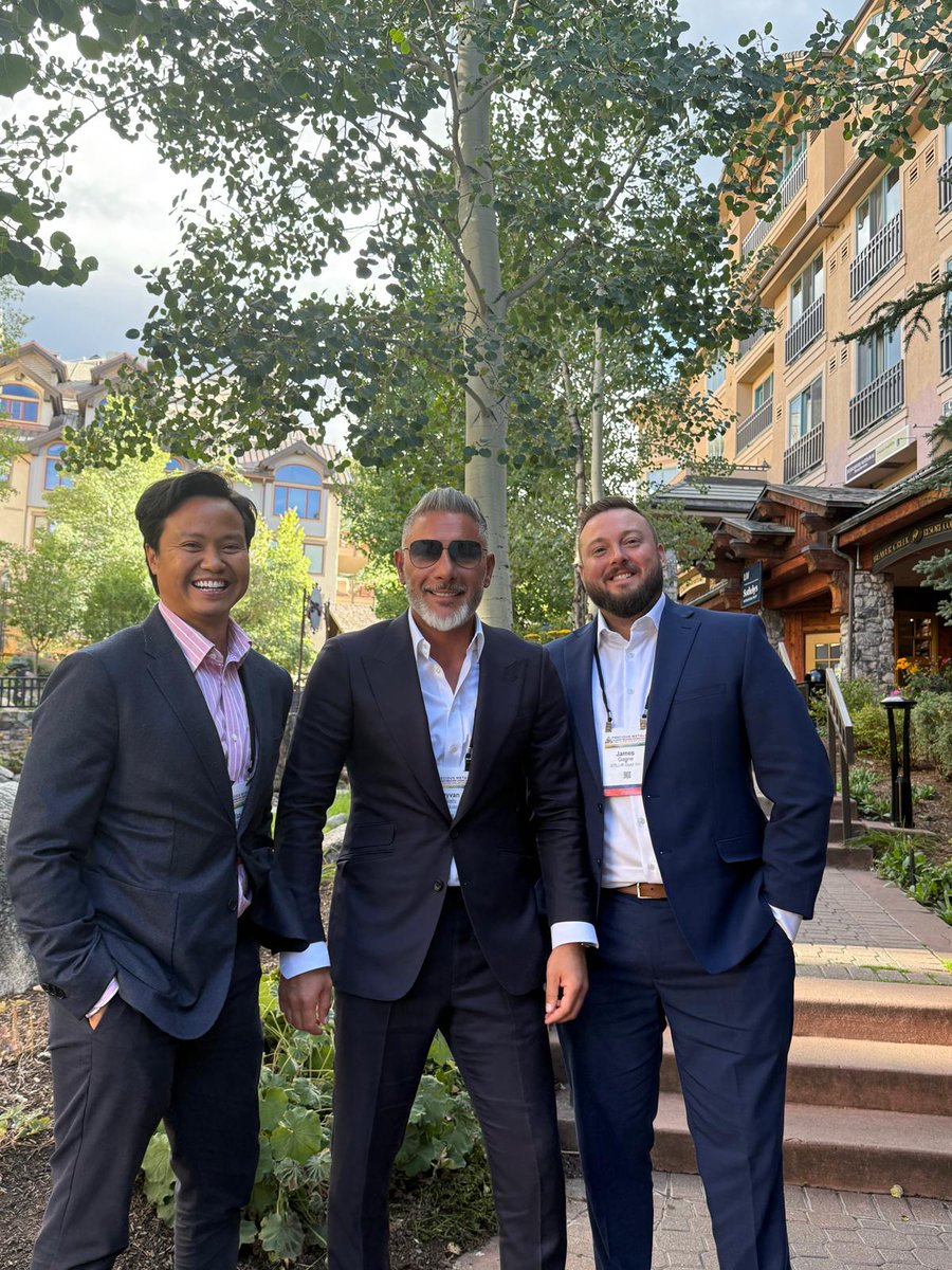 Keyvan_Salehi's tweet photo. Great vibes at the Beaver Creek conference 👏

First time in a long while the industry feels this energized—thanks to strong gold prices and renewed investor interest. Excited about the momentum building for what’s ahead. https://t.co/uoqJDrHMKV