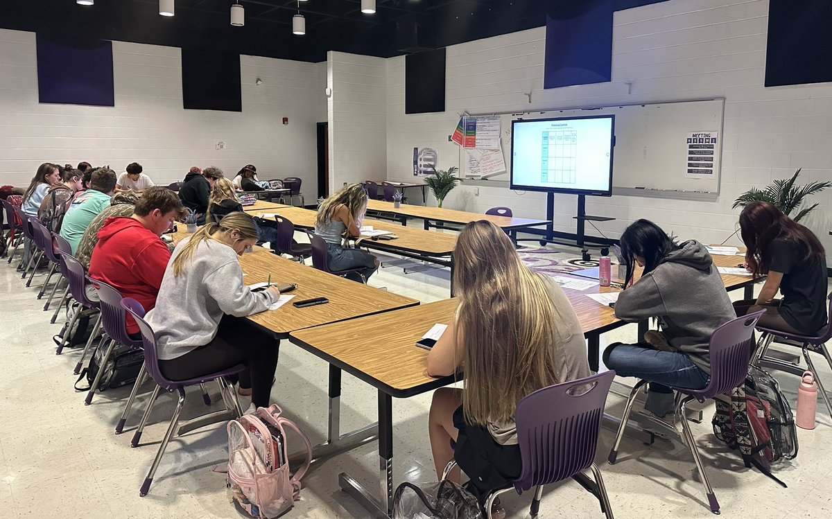 MAHS_WBL's tweet photo. A productive monthly meeting with our 2nd year WBL students. We stressed the importance of keeping an up-to-date resume & discussed post secondary options & plans for these seniors. #HireReadyHurricanes #mahswbl #wblworks #canesculture #choosewalton #georgiawbl1 #CTAEDelivers https://t.co/Sciq7MyigQ
