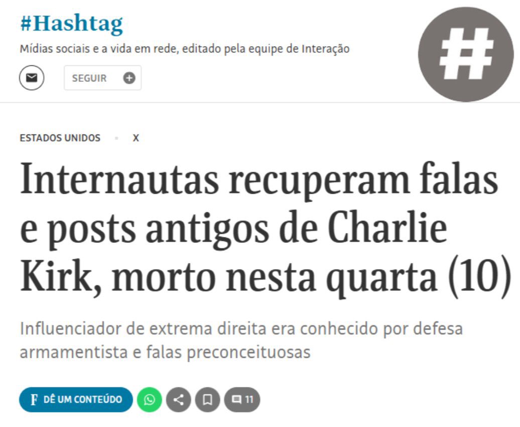 "Editor, queria fazer um artigo dizendo que o Kirk mereceu mesmo, posso?"

"Não né"

"E se eu der uma disfarçada?"