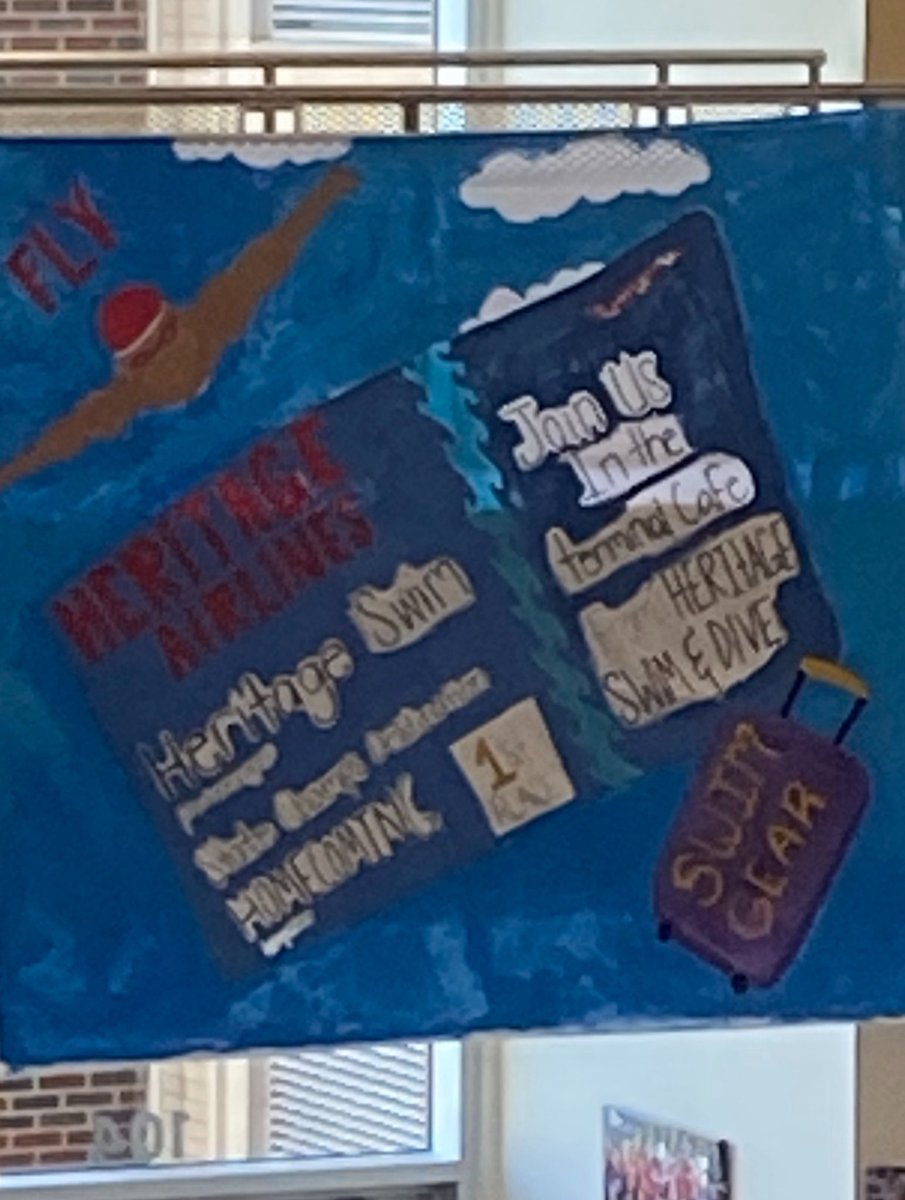 We’re ready to fly Heritage Airlines! Destination? State Swim &amp; Dive Championships in Austin w/ a layover in Mansfield to become District Champions &amp; Top 5 in Region! Jag Swim &amp; Dive is going places this year with BIG goals set!  #HoCo25 #StrongerTogether #BuildingALegacy #GD2BAJ