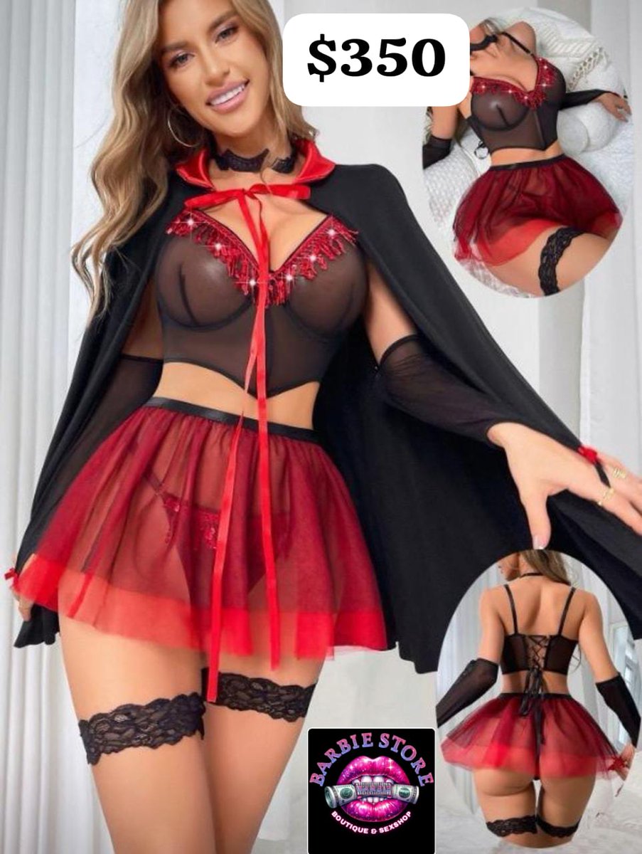 💋🔥 BARBIE STORE 🔥💋

👻 COMENZAMOS CON LOS DISFRACES 👻

👢VAQUERA 🤠
🤡 IT ESO 🎈
🧛🏻‍♀️ VAMPIRA 🦇

💲3️⃣5️⃣0️⃣💲 C/U

MANDA MD O MENSAJE A EL 5645735162