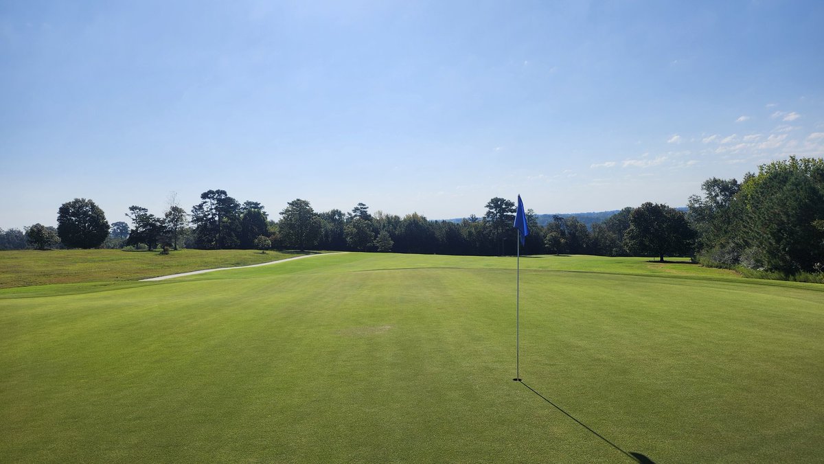 standardkev's tweet photo. I was up in the "North Country" this week.  Jeremy does a great job on Eagle's Nest Golf Course at Lake Guntersville State Park.  
Get up there and play some golf!
@RegalChemical #AlabamaGolf https://t.co/kS6QGUZqBG