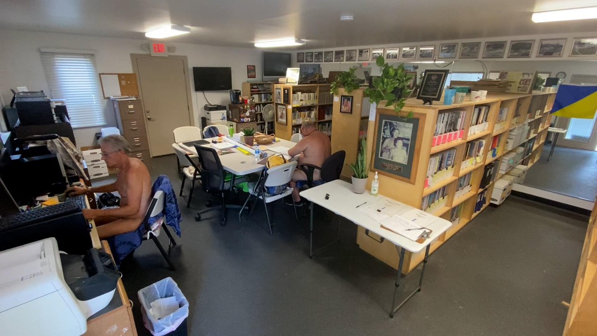 Western Nudist Research Library tweet media