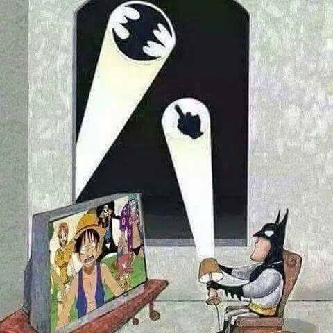 Do not disturb. 
Batman is watching PEAK.