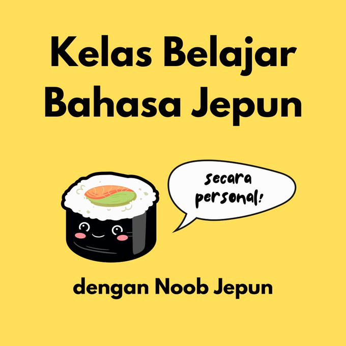 Nub buat kelas jepun 🇯🇵 tweet media