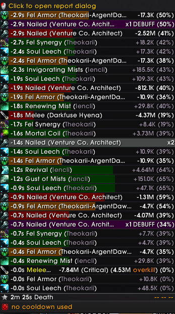 Epssyy's tweet photo. Just sharing a random PUG experience as a healer, funny to see that ppl still dont know what is killing them 😅 #WoW https://t.co/IoMy0fKzik