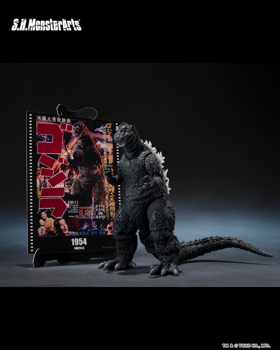 KaijuNewsOutlet's tweet photo. New S.H.MonsterArts Megaguirus Evolution Set, Godzilla (1954) "Godzilla" -Movie Graphic Plus- and Godzilla (2014) "Godzilla" -Movie Graphic Plus- figures have been revealed. https://t.co/ubdJW3ILfJ