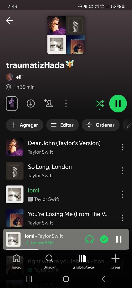 Mi playlist fav(?