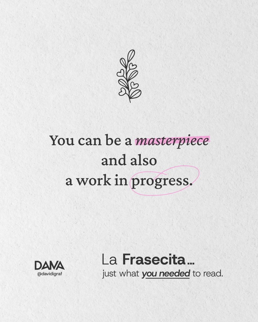 davidigraf's tweet photo. Growth isn’t linear
Some days you shine ✨,
some days you learn 🤓.

Which part of your journey feels strongest today?

#LaFrasecita #DMDG #Motivation #SelfGrowth #Inspiration #Mindset #PersonalDevelopment #WorkInProgress #Masterpiece https://t.co/TDgaYhJsh0