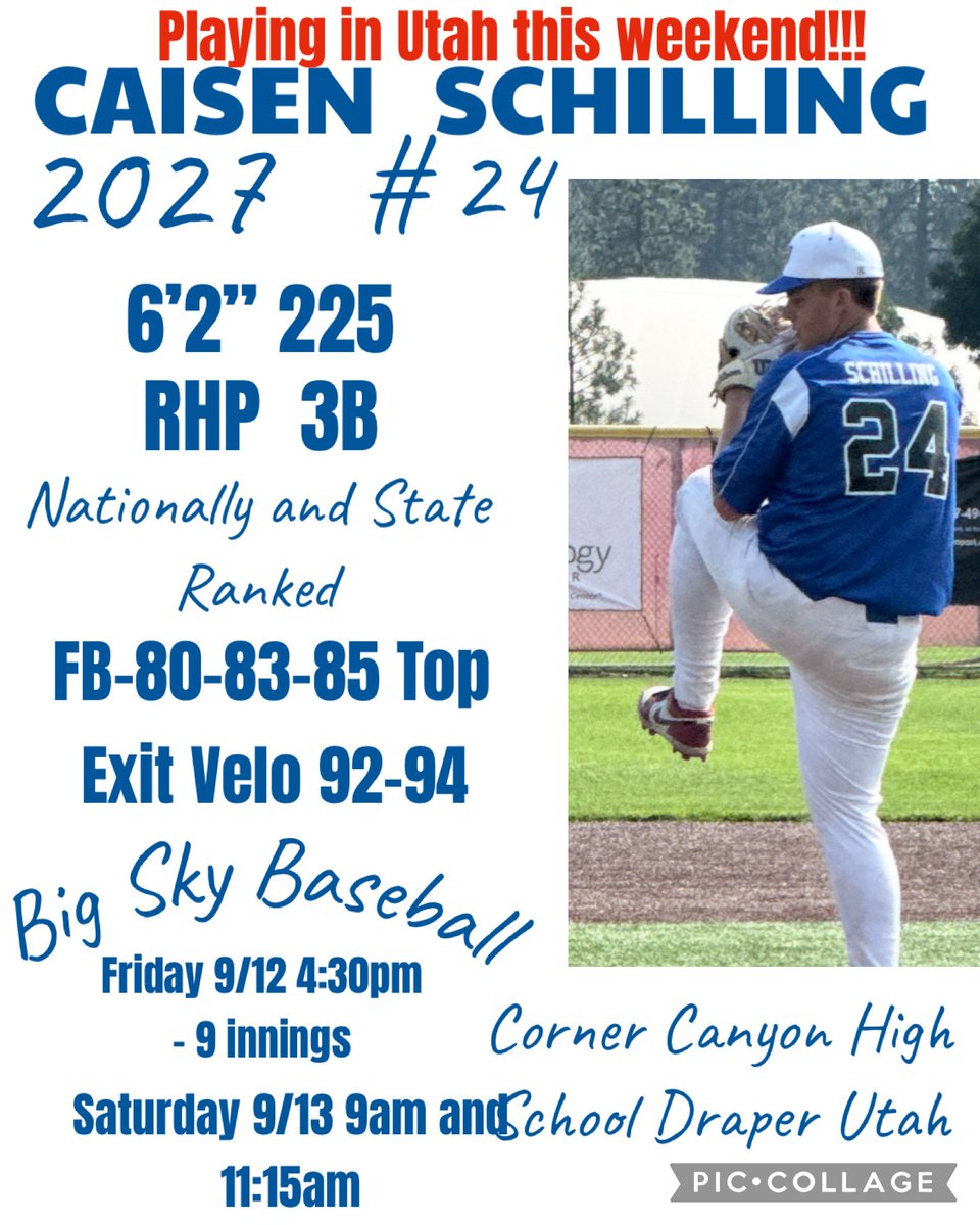 Will be playing in Salt Lake this Weekend with Big Sky Baseball!! <a href="/BaseballBigSky/">BigSkyBaseball</a>