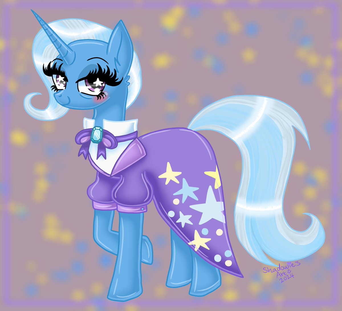 ShadowiesArt's tweet image. I drew older Trixie last year! :D
