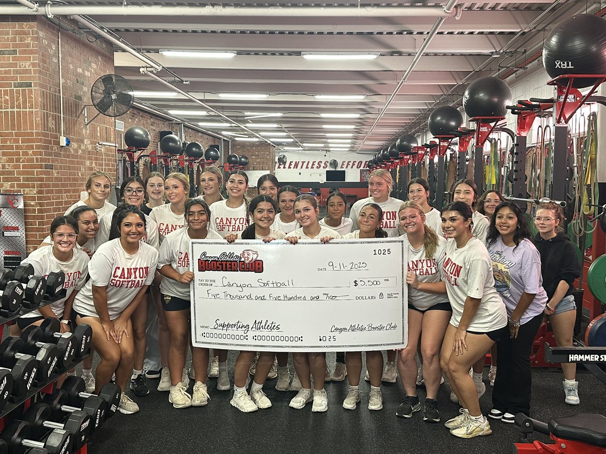 Thank you for your support  <a href="/CanyonHS_ABC/">CHS Athletic Booster Club</a> ❤️🐾
