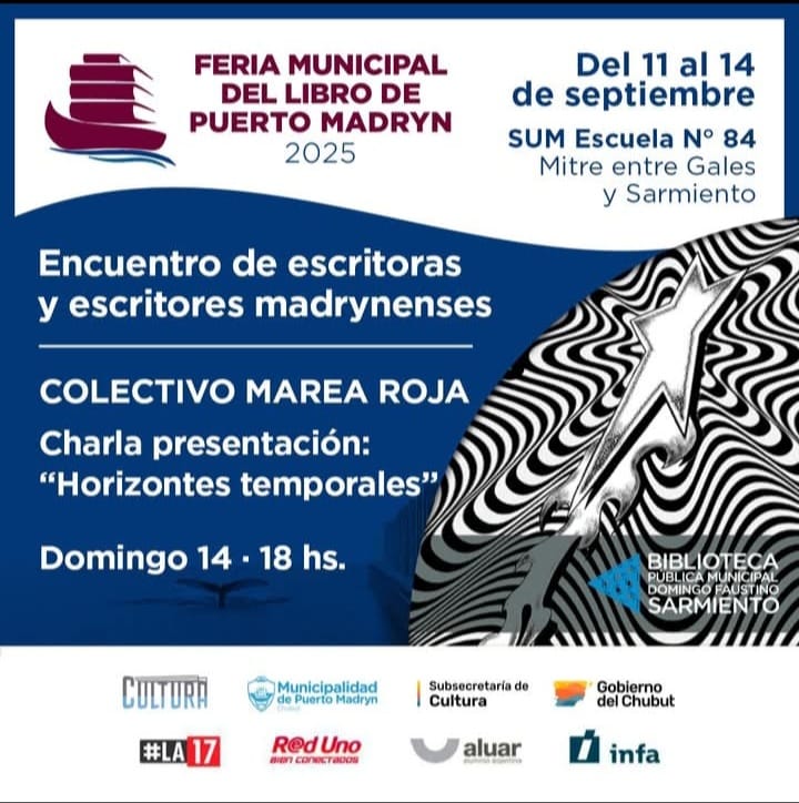 #madryn #chubut #FeriaDelLibro <a href="/chubutcultural/">Chubut Cultural</a> <a href="/munimadryn/">Muni Madryn</a>