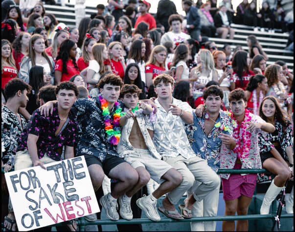 StudentSectRep's tweet image. With another full weekend of Student Section Football coming up, let’s take a look at Cranston West Red Storm of Rhode Island! #studentsectiongoals #studentsection #studentsectionsauce #studentsectionfootball #schoolspirit #rhodeisland #cranstonwest #redstorm