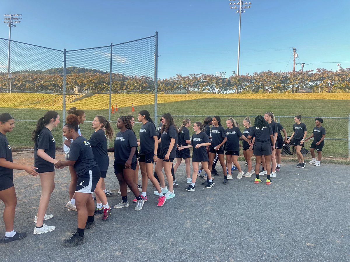 WBB vs <a href="/FerrumFlag/">Ferrum College Women’s Flag Football</a> in a game of kickball 📸📸