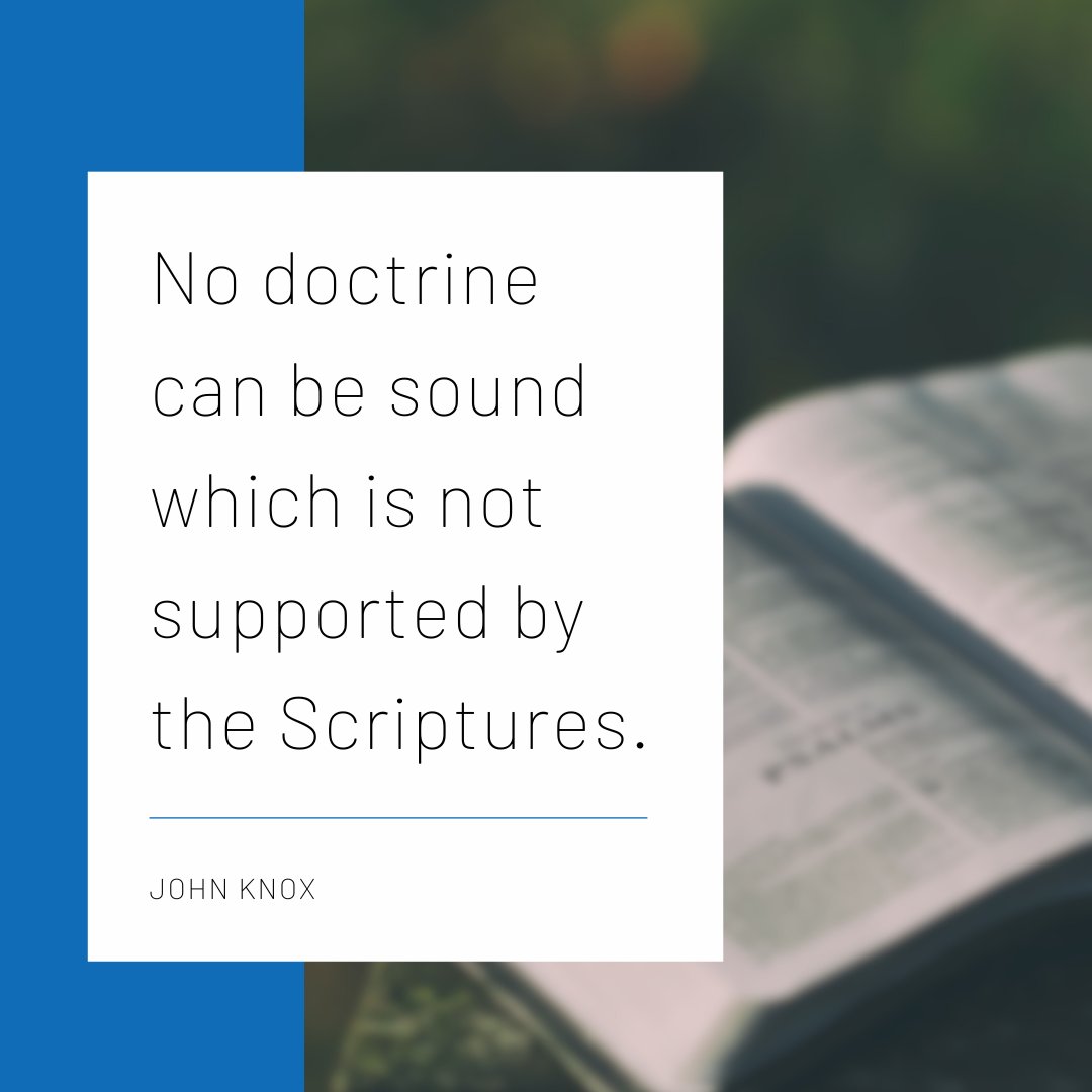 CUMartus's tweet image. The Word of God is our foundation. In a time of shifting ideas and shallow truths, we return to Scripture as the ultimate authority.

#ScriptureAlone #ChristianUnion #JohnKnox #BiblicalTruth #SoundDoctrine #SeekingGod