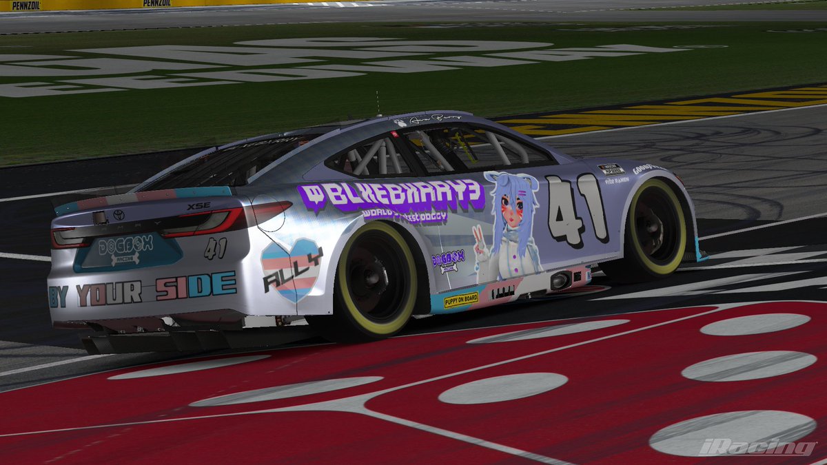 DogboxRacing's tweet photo. That's a wrap! @blxebxrry_3 brings the Trans Ally Collie home with a whopping P2! 🐶🥈
She'll be back on track for the @CreatorSeriesGG Indy 500 next week! https://t.co/sPIQDZe1WF