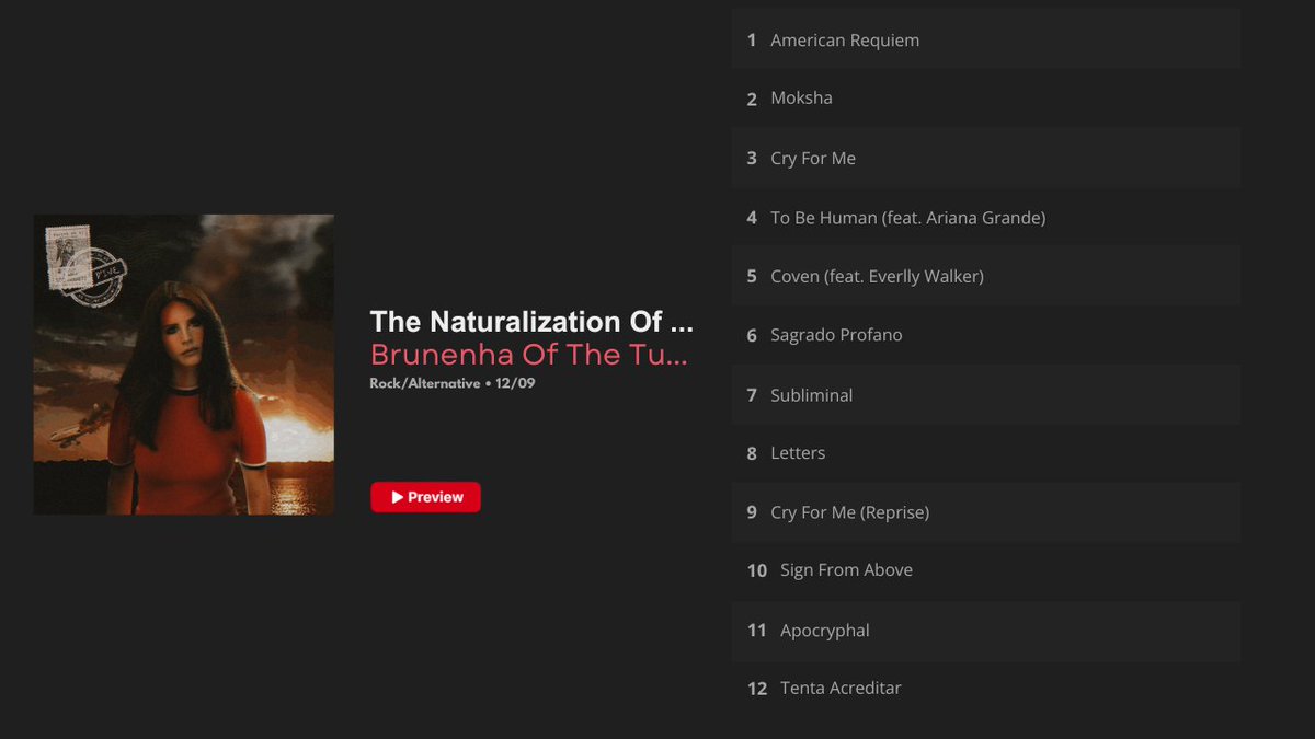 — VEM! As faixas e feats do The Naturalization Of Bruna D'ive acabaram de ser confirmadas pelo pré-save da Apple Music.