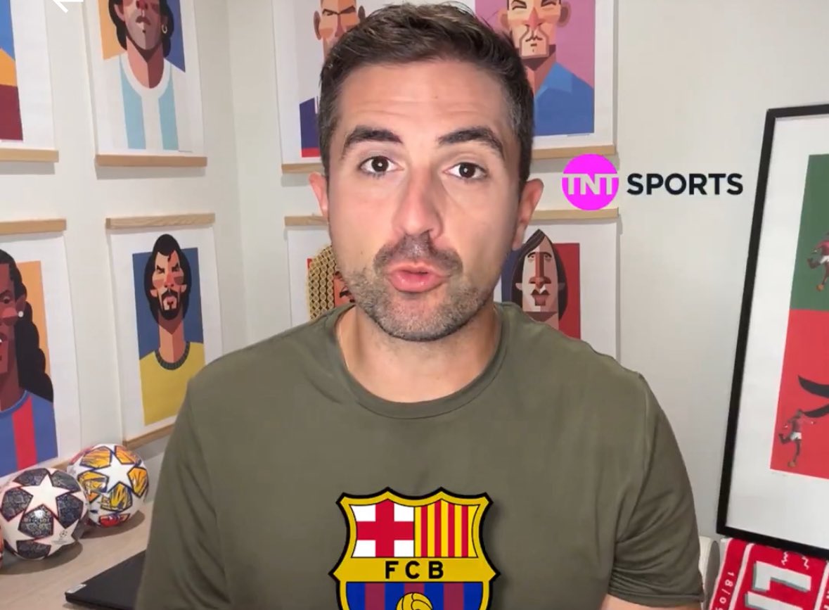 Seja bem-vindo a família <a href="/ArthurQuezada/">Arthur Quezada</a>! 

O novo correspondente do Barcelona na TNT Sports!👏