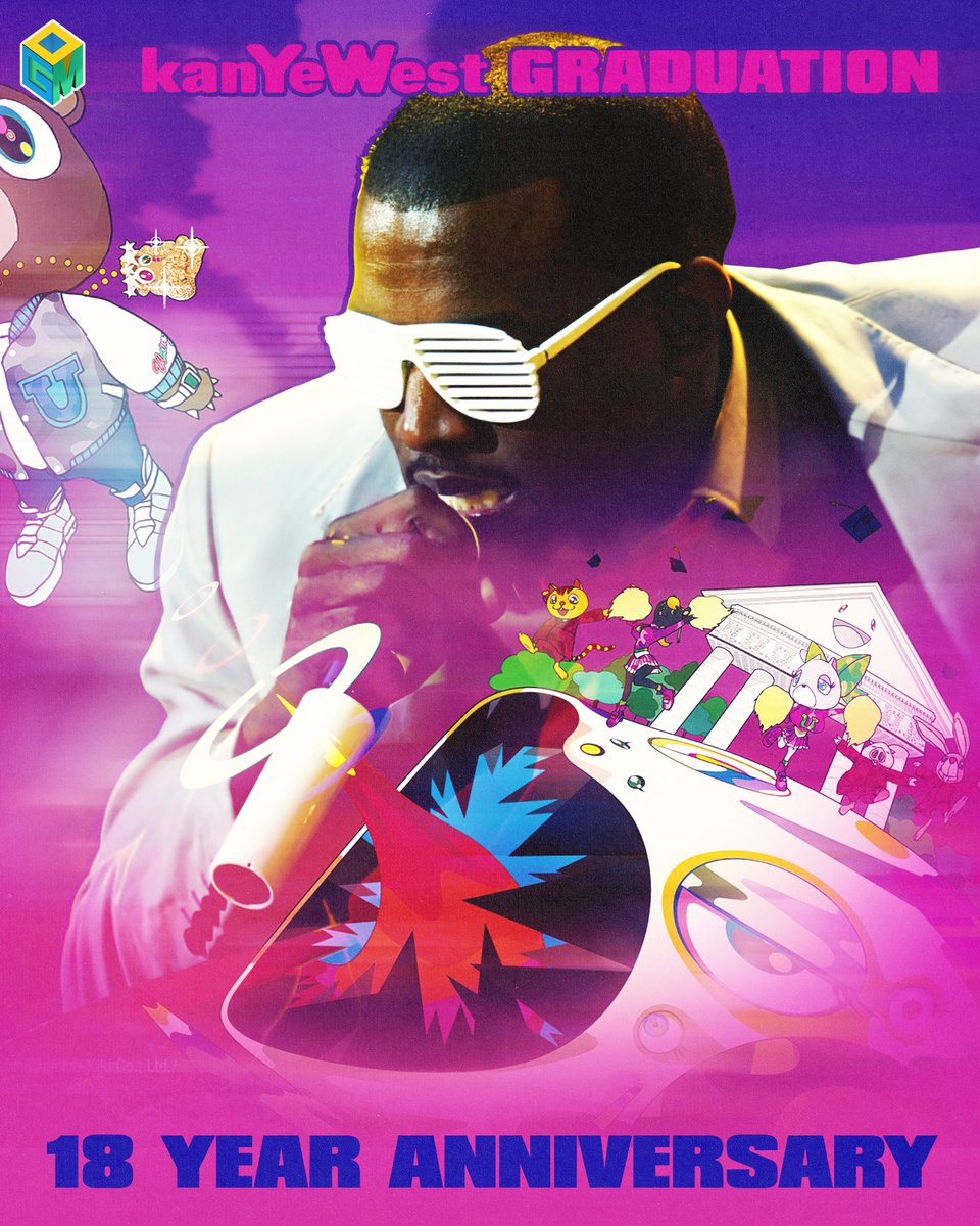 18 years ago today, Kanye West dropped ‘Graduation’… is this his best album? 🎓