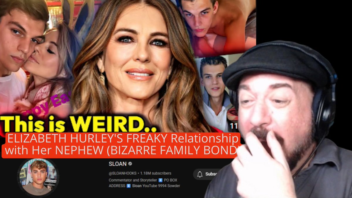 Lance B Reacting to SLOAN '' ELIZABETH HURLEY'S FREAKY Relationship with... youtu.be/LbfjaG3ohAE?si… via <a href="/YouTube/">YouTube</a> <a href="/sloanhooks/">SLOAN</a>