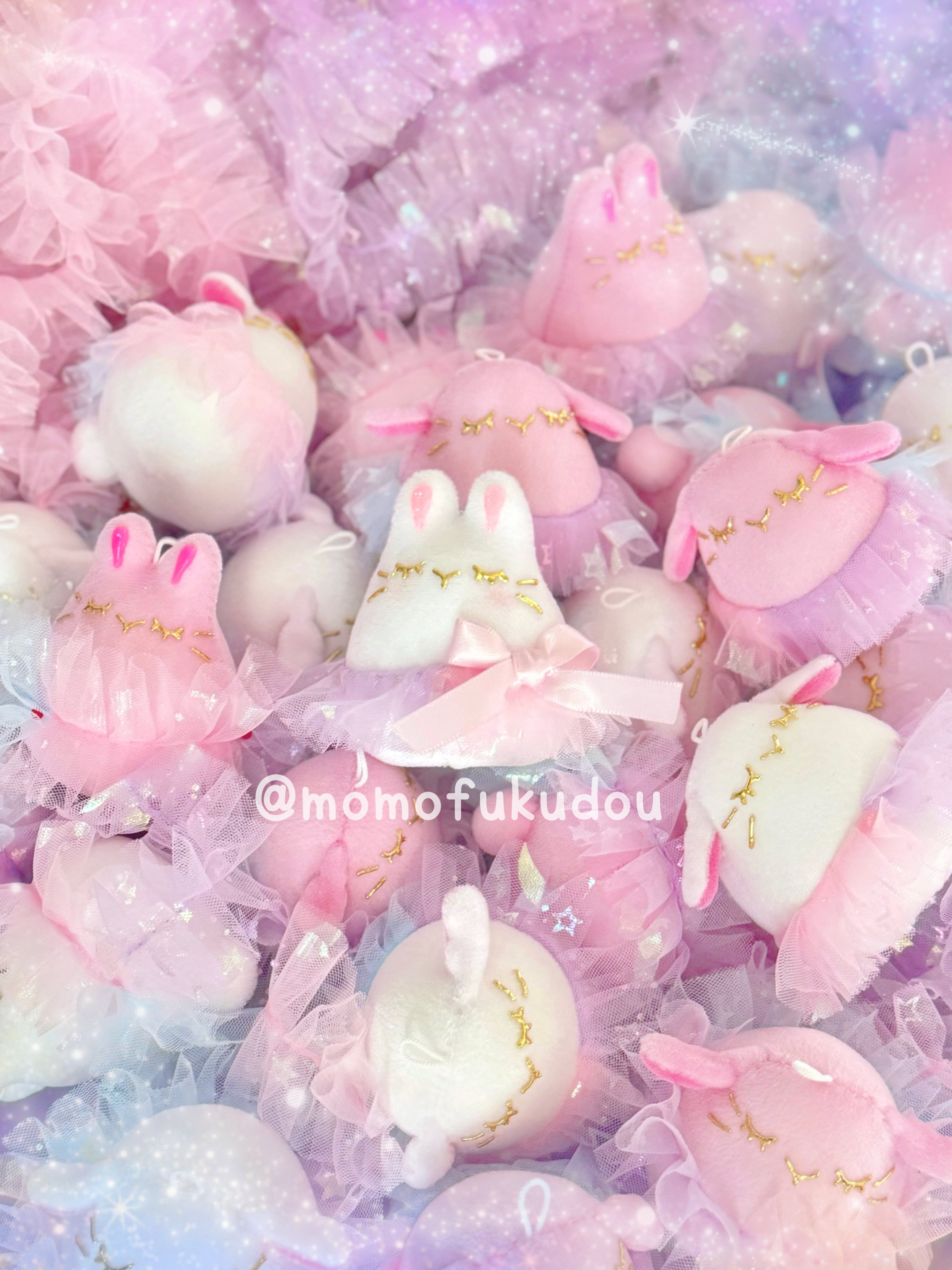 moon様 ピンクオパールうさぎちゃん2点おまとめ♡大サイズNo.1459 百福堂🐰9/19〜うさぎしんぼる展🌟 on X: 