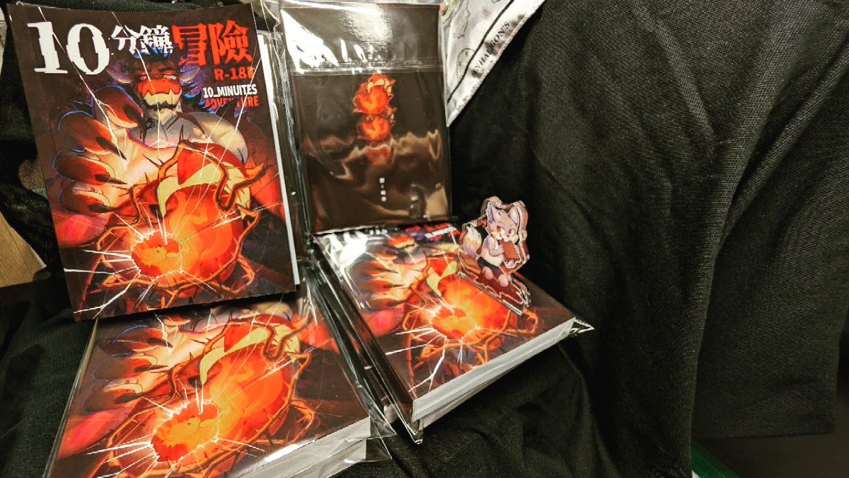 #2025獸無限Infurnity

普普新刊《A6口袋書：10分鐘冒險》
會寄攤在 鹽工野球部 J13 . J14

內容滿滿的色色與糟糟!
圖-咖鹿 文-普普

印量少
有興趣的可以去我的置頂預購或抽獎喔! 
還有印量調查也麻煩大家!

總計14篇短文，內容豐富，口袋書隨時隨地讓你色色~喜歡小說的你別錯過了!