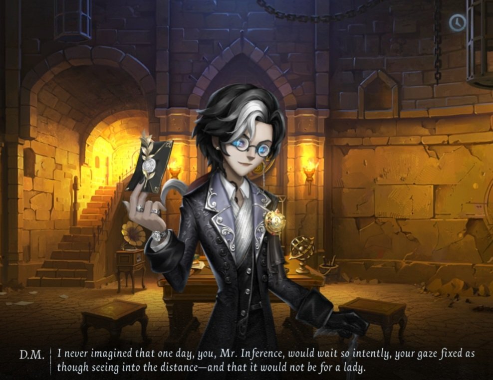 Sopitadehuevito's tweet photo. Still thinking about that one part in the anniversary event where DM called Inference gay like genuinely what compelled him to say that 😭 https://t.co/JckFfjJyTF