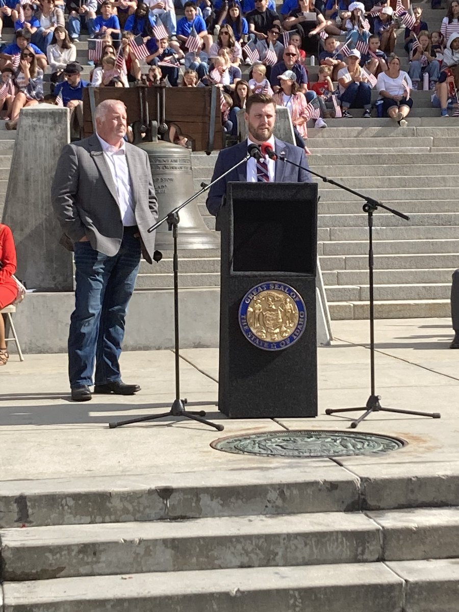 It was an honor to speak at the Patriot Day event commemorating September 11th, and kicking off the America 250 celebration in Idaho. 
As a Nation, we face old and new challenges, but we will win!